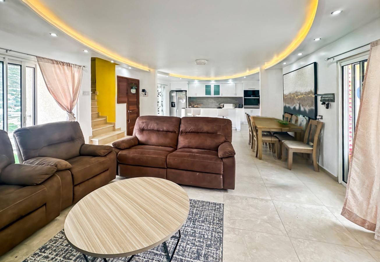 St Maarten property for sale Valley Estate, modern 3BR Townhouse with great views, move-in ready