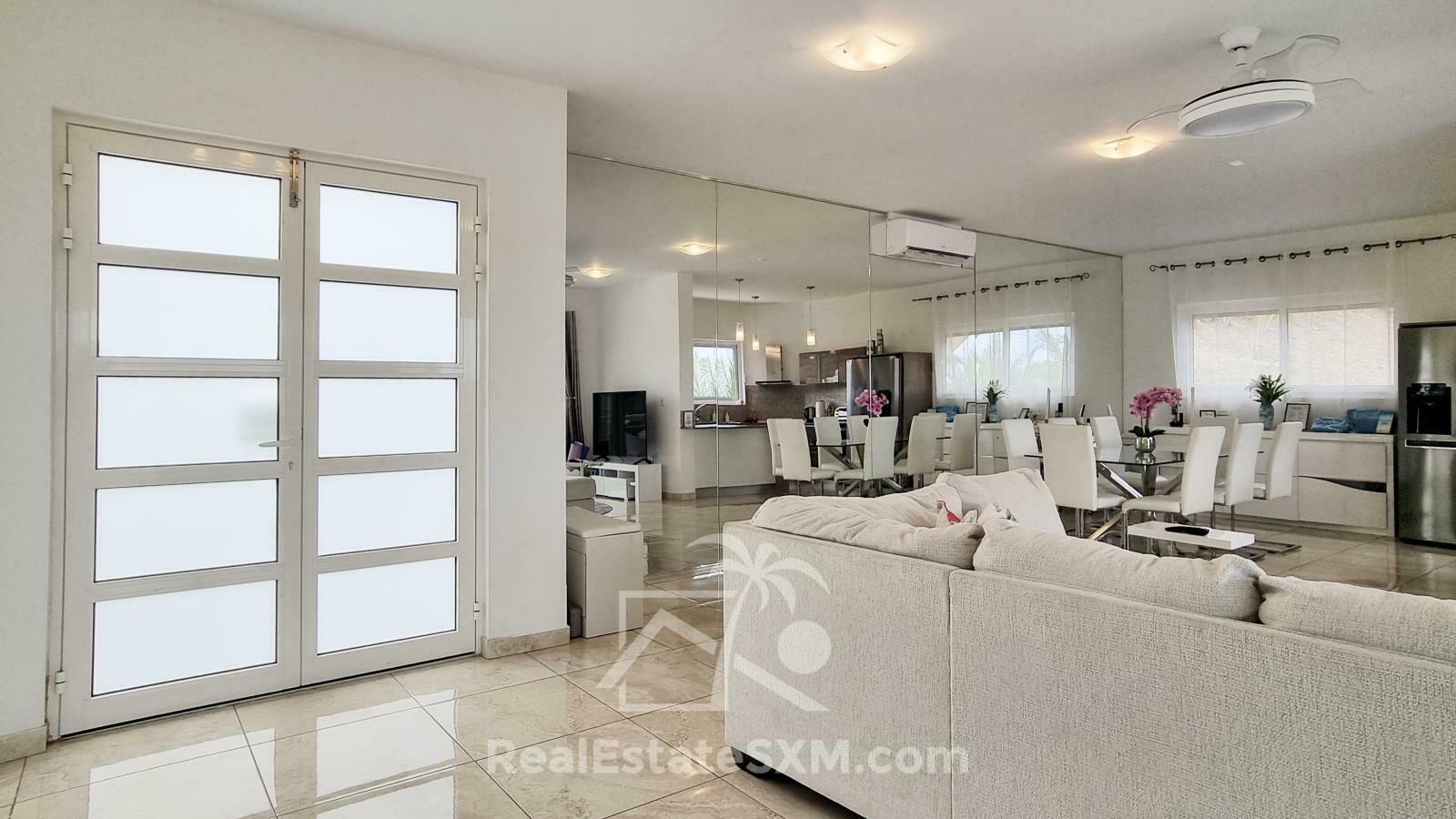 Modern Luxury Villa in Indigo Bay St Maarten FOR SALE. Views & Caribbean Sunsets. Rooftop. SeaVista