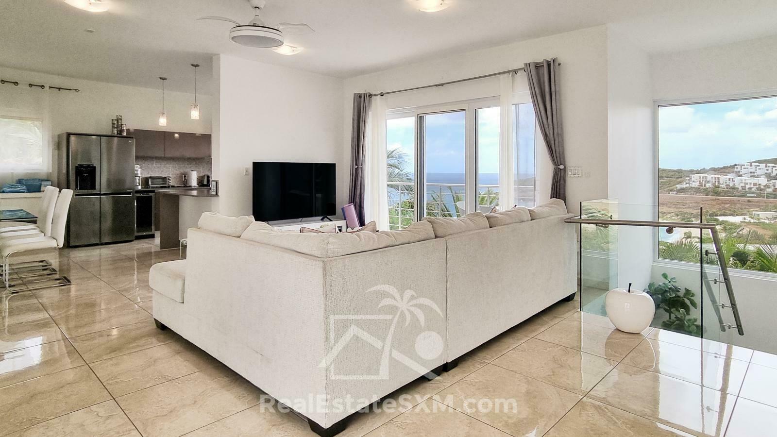 Modern Luxury Villa in Indigo Bay St Maarten FOR SALE. Views & Caribbean Sunsets. Rooftop. SeaVista