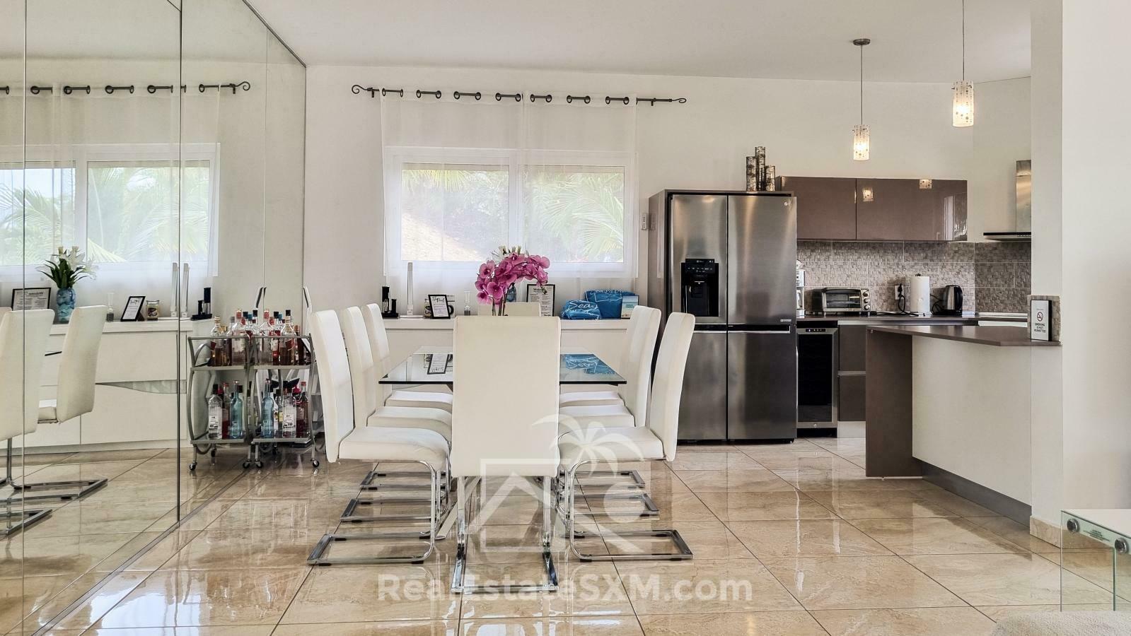 Modern Luxury Villa in Indigo Bay St Maarten FOR SALE. Views & Caribbean Sunsets. Rooftop. SeaVista