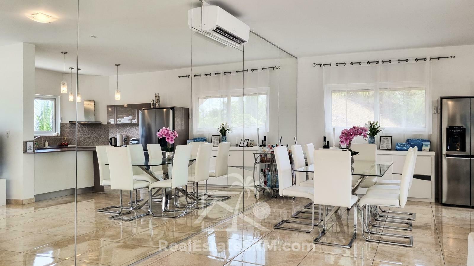 Modern Luxury Villa in Indigo Bay St Maarten FOR SALE. Views & Caribbean Sunsets. Rooftop. SeaVista