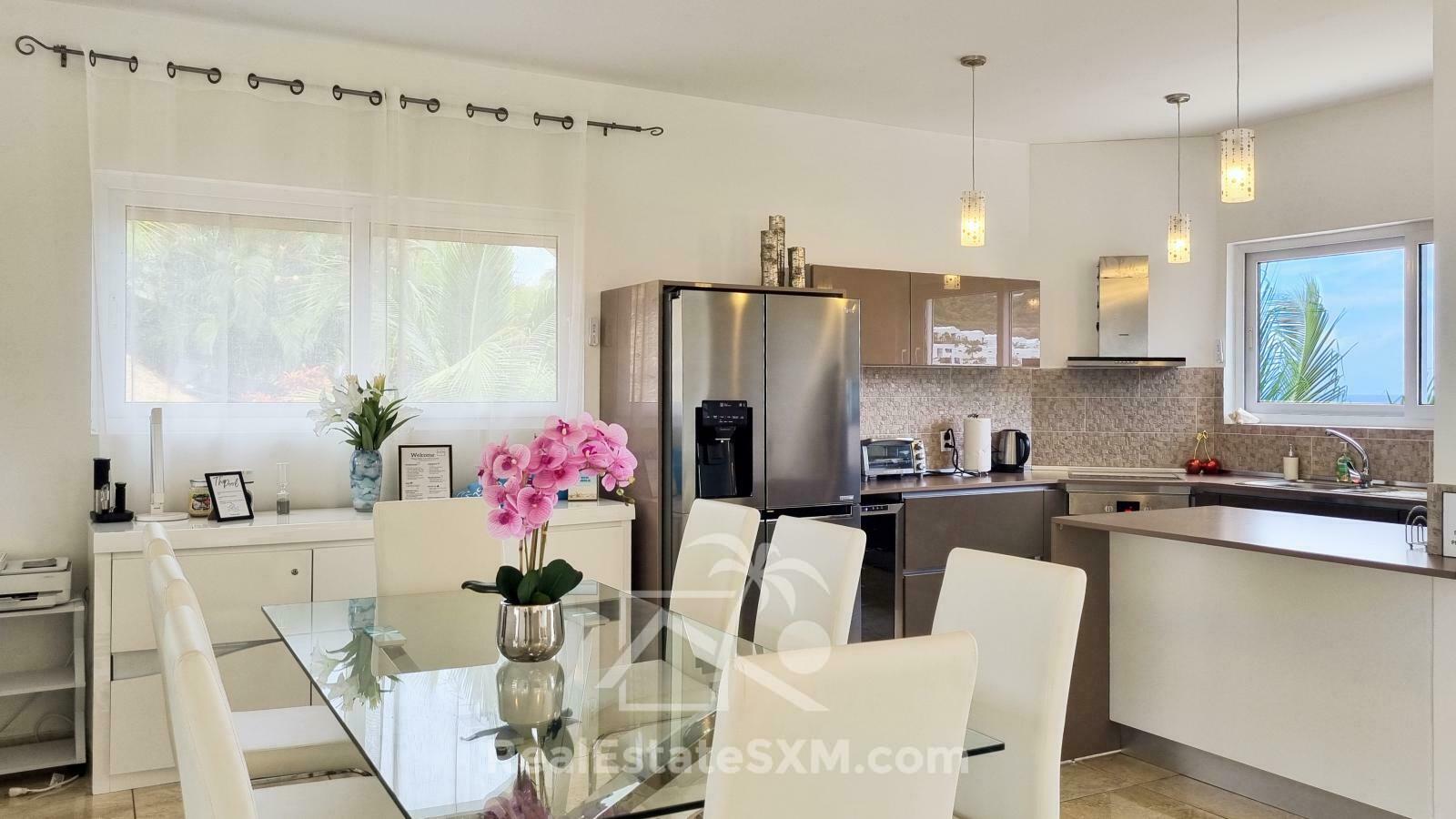 Modern Luxury Villa in Indigo Bay St Maarten FOR SALE. Views & Caribbean Sunsets. Rooftop. SeaVista