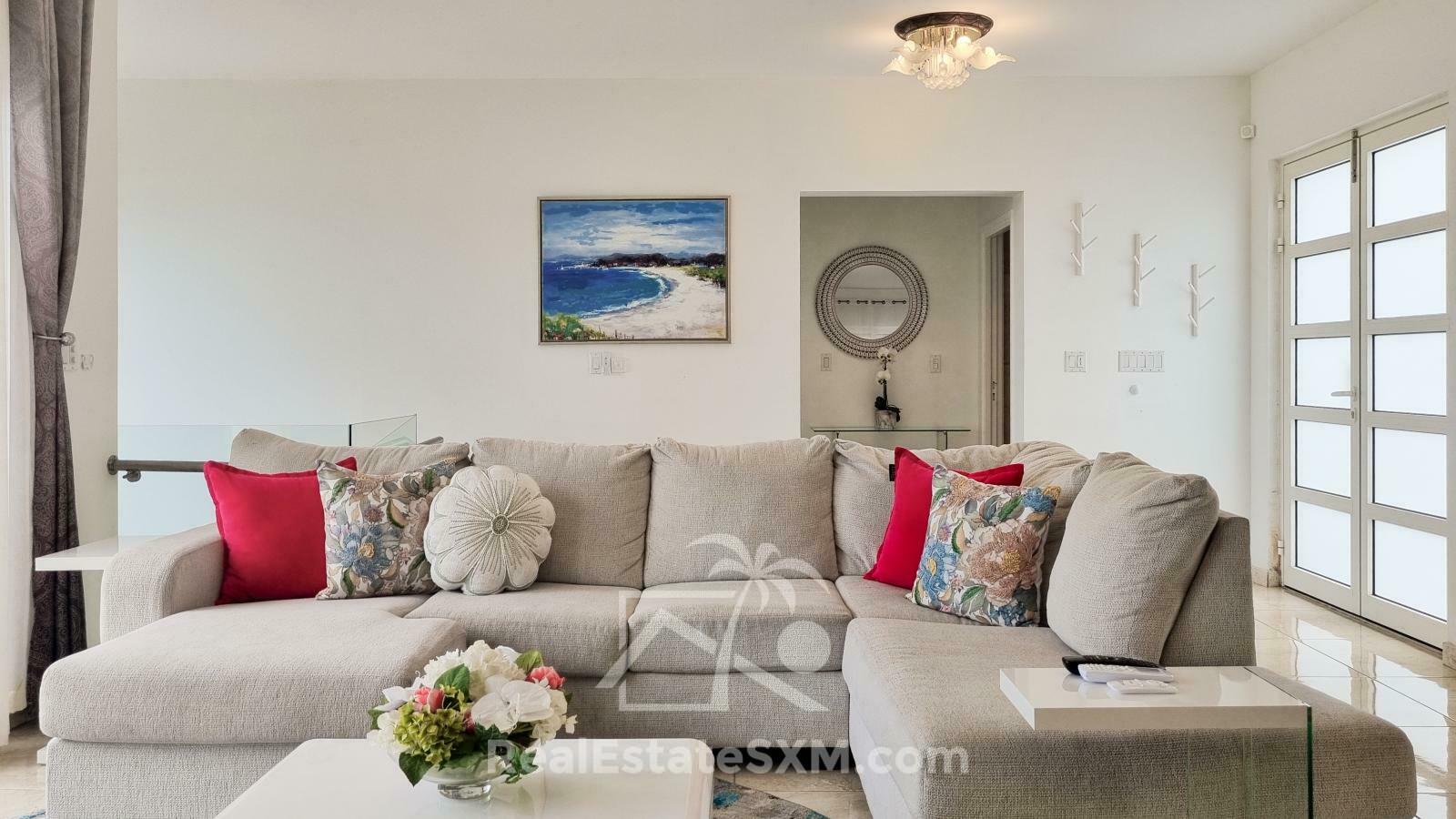 Modern Luxury Villa in Indigo Bay St Maarten FOR SALE. Views & Caribbean Sunsets. Rooftop. SeaVista
