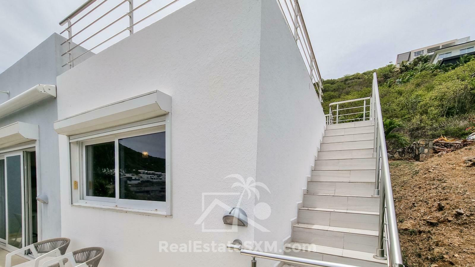 Modern Luxury Villa in Indigo Bay St Maarten FOR SALE. Views & Caribbean Sunsets. Rooftop. SeaVista