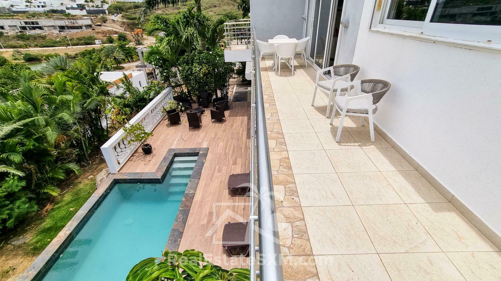 Modern Luxury Villa in Indigo Bay St Maarten FOR SALE. Views & Caribbean Sunsets. Rooftop. SeaVista