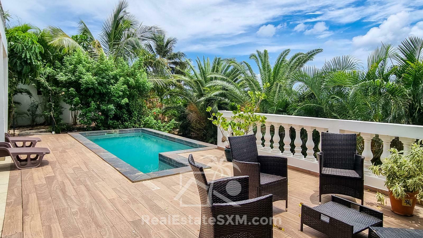 Modern Luxury Villa in Indigo Bay St Maarten FOR SALE. Views & Caribbean Sunsets. Rooftop. SeaVista