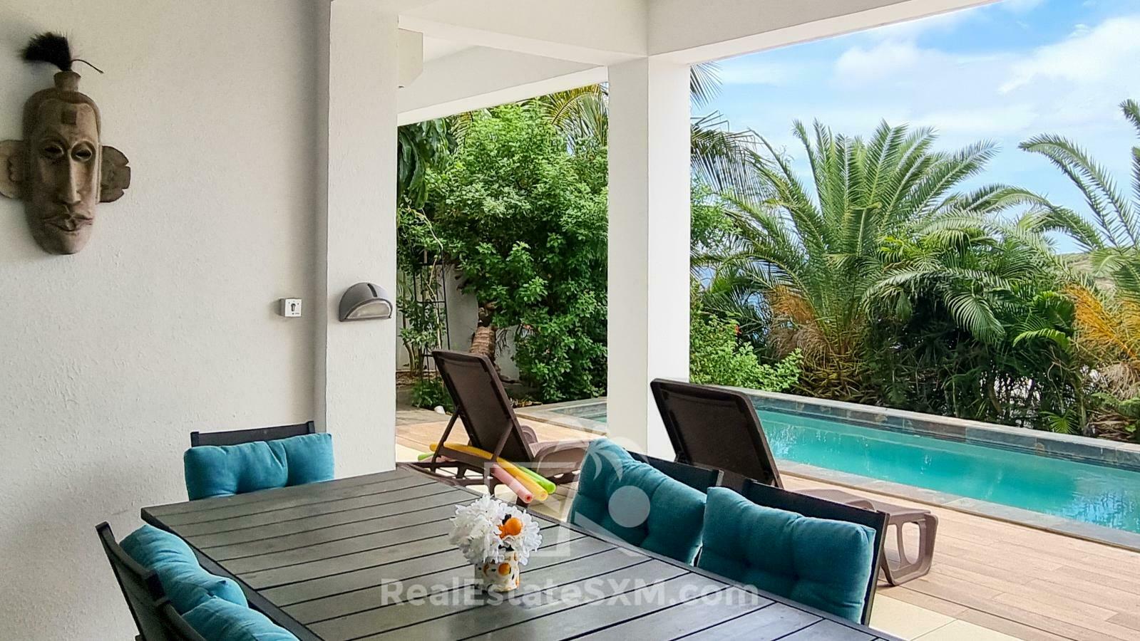 Modern Luxury Villa in Indigo Bay St Maarten FOR SALE. Views & Caribbean Sunsets. Rooftop. SeaVista