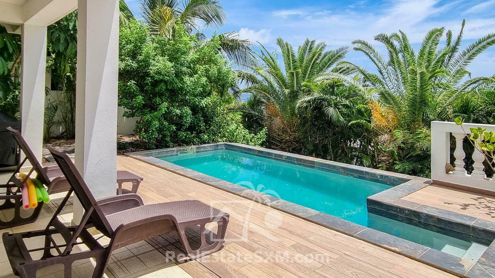 Modern Luxury Villa in Indigo Bay St Maarten FOR SALE. Views & Caribbean Sunsets. Rooftop. SeaVista