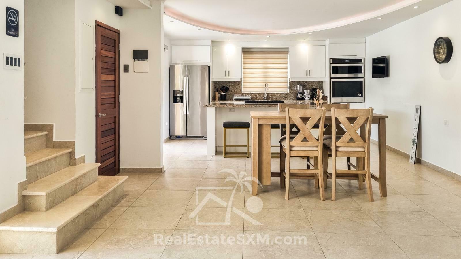 2-Bedroom Townhouse with Private Pool. Valley Estate, St. Maarten. Beautiful Views. Gated Peaceful