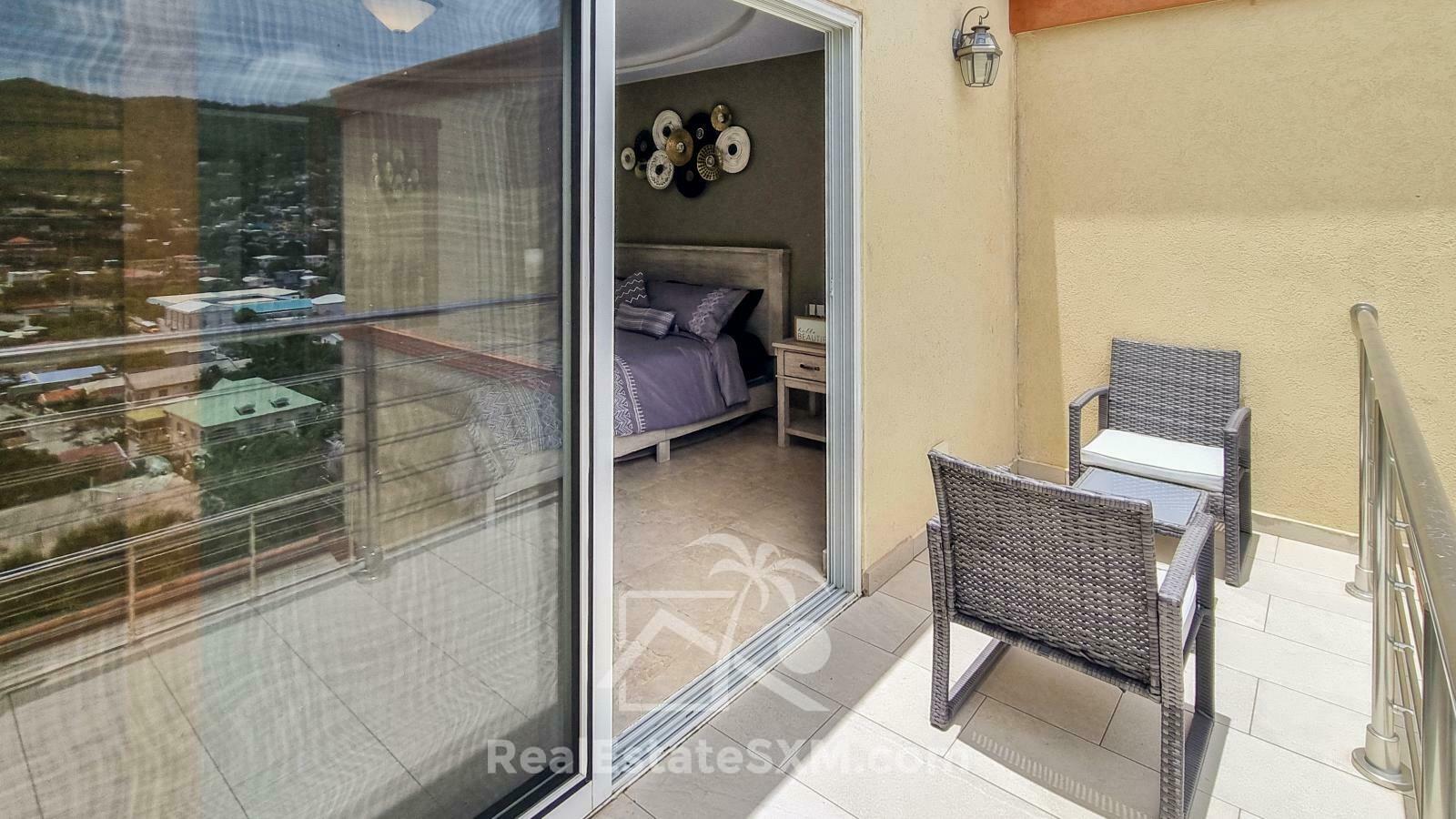 2-Bedroom Townhouse with Private Pool. Valley Estate, St. Maarten. Beautiful Views. Gated Peaceful