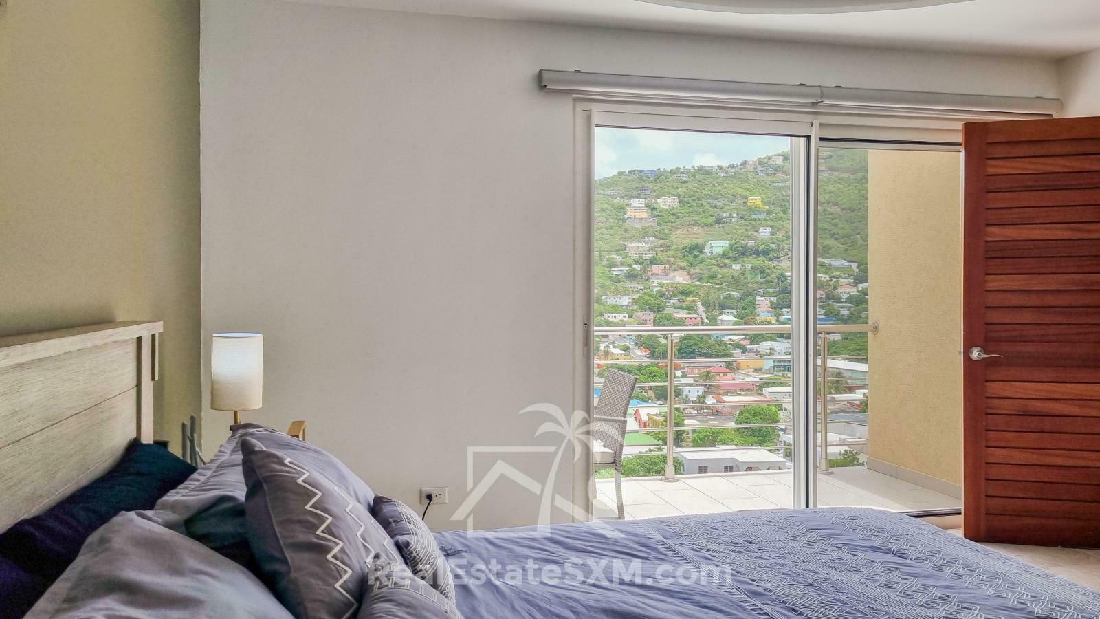 2-Bedroom Townhouse with Private Pool. Valley Estate, St. Maarten. Beautiful Views. Gated Peaceful