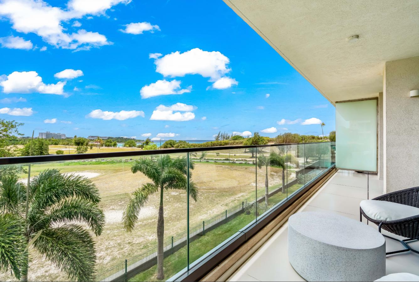 Fourteen 1BR Condo at Mullet Bay Beach for sale. Corner bedroom unit, ground floor convinience A104
