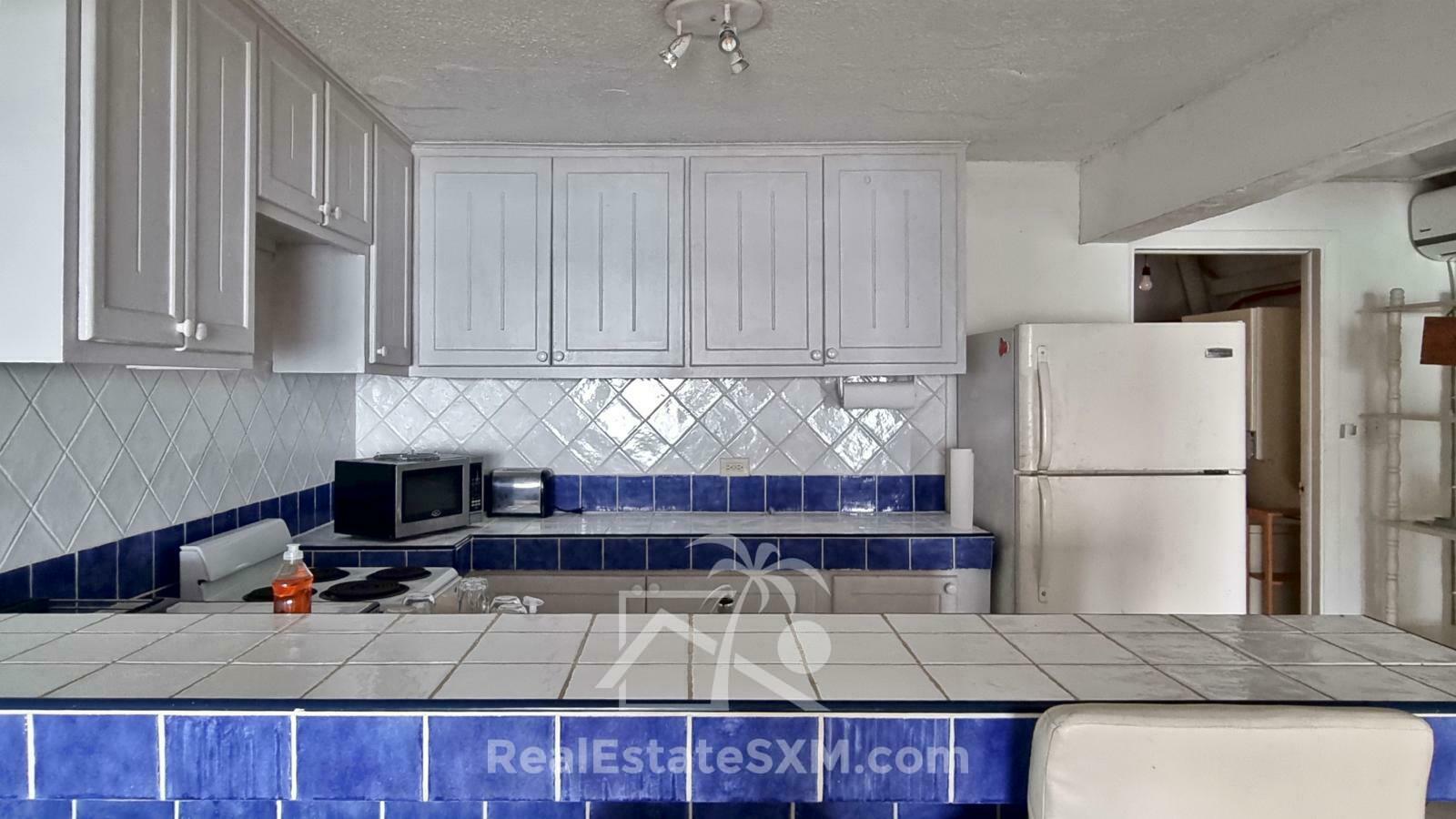 Waterfront Apartment for RENT Beacon Hill SXM. Caribbean Sunsets. Secured. Fully furnished