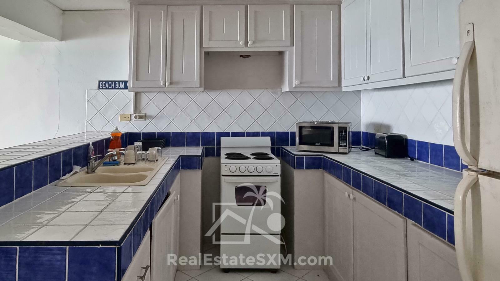 Waterfront Apartment for RENT Beacon Hill SXM. Caribbean Sunsets. Secured. Fully furnished