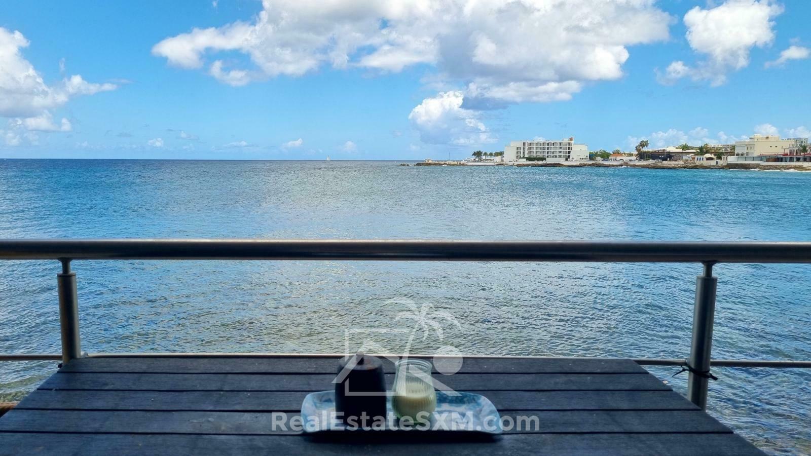 Waterfront Apartment for RENT Beacon Hill SXM. Caribbean Sunsets. Secured. Fully furnished