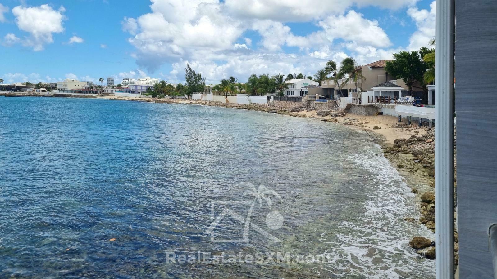 Waterfront Apartment for RENT Beacon Hill SXM. Caribbean Sunsets. Secured. Fully furnished