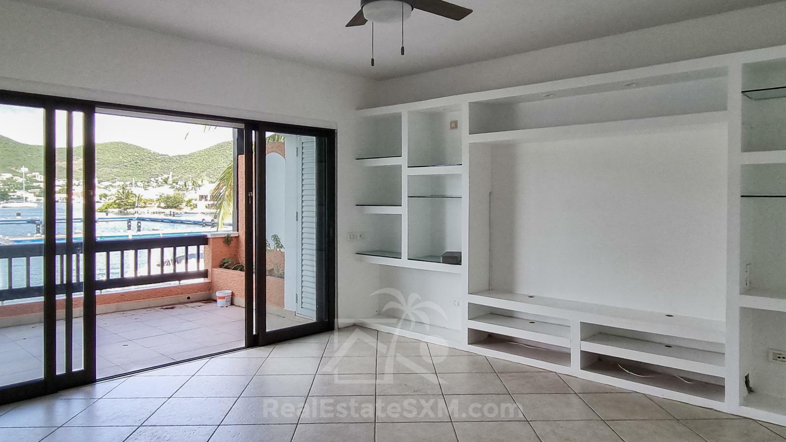 Property for sale St Maarten Simpson Bay Yacht Club: Luxury Waterfront 3BR with Boat Dock