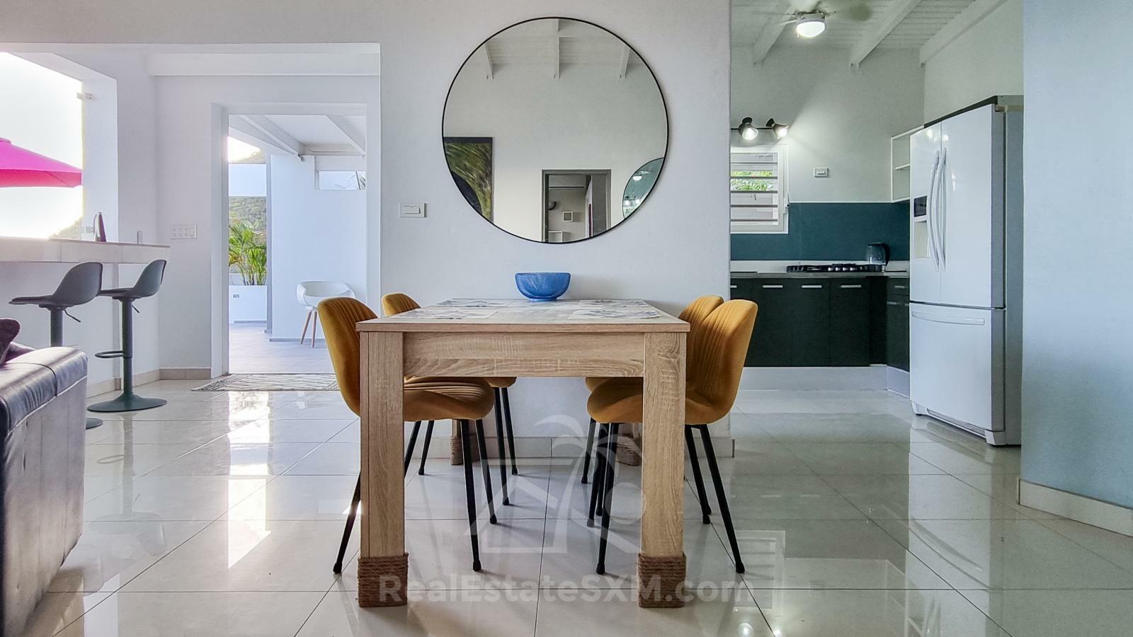 Point Blanche Penthouse for rent: stunning 3bed/2bath with huge sundeck and amazing ocean views