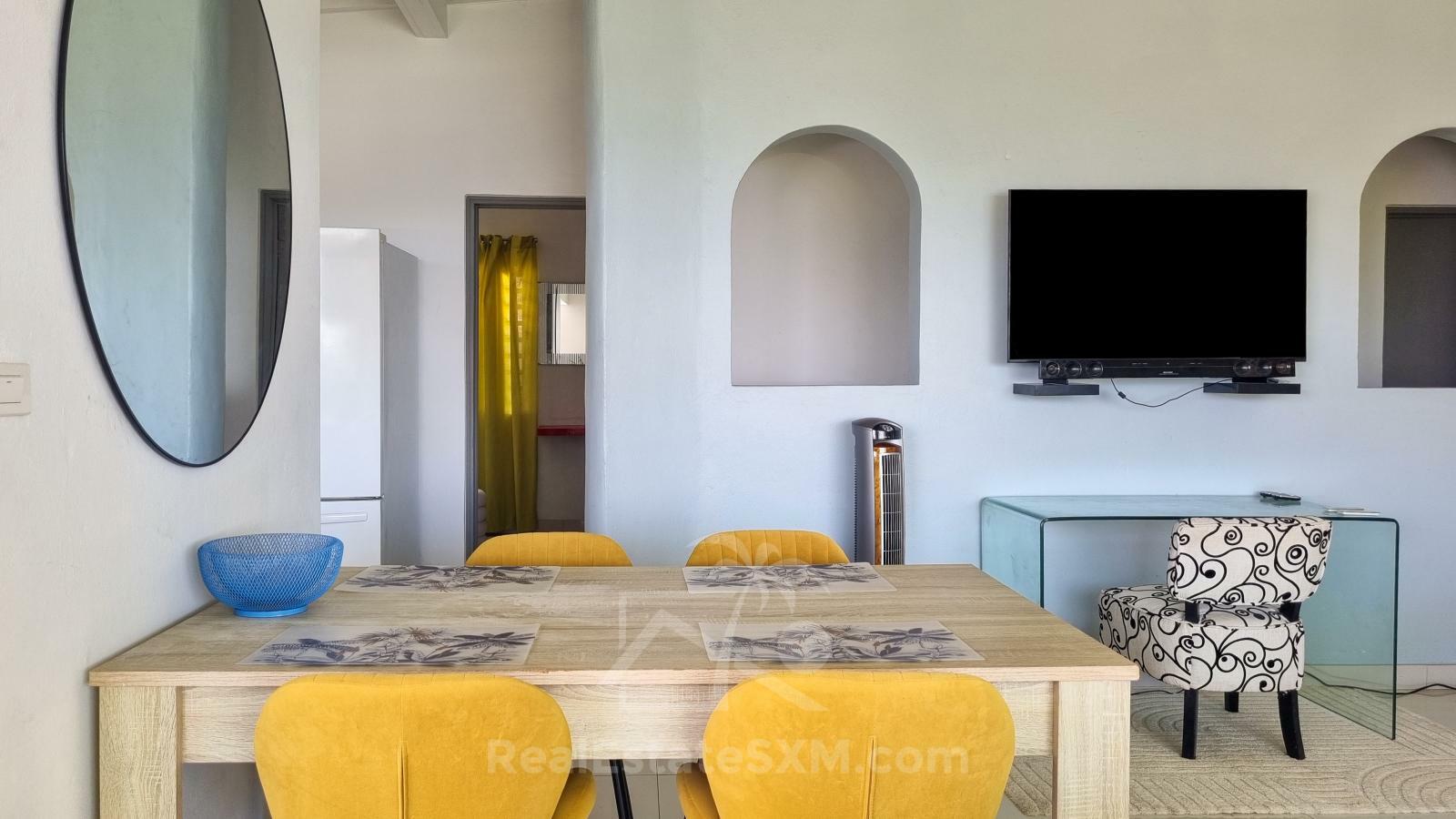 Point Blanche Penthouse for rent: stunning 3bed/2bath with huge sundeck and amazing ocean views