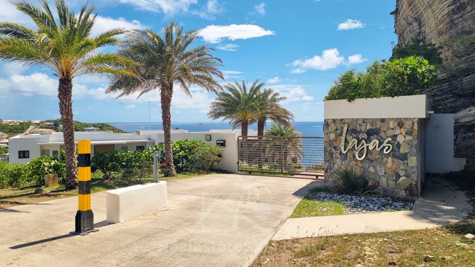 Caribbean Sunrises. 2-bedrooms for sale in SXM Point Blanche Lajas. Ocean View. Luxury. Furnished