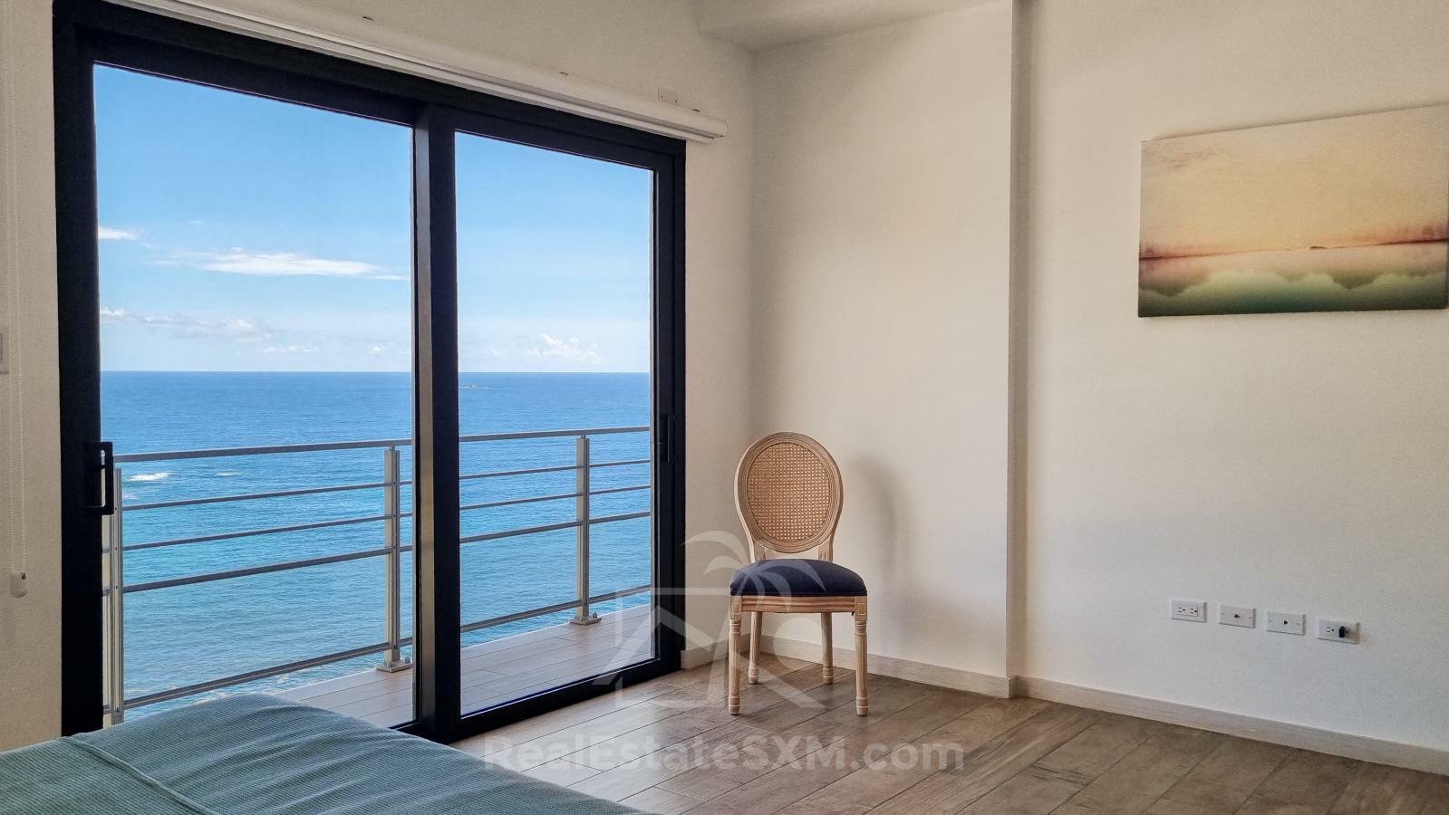 Caribbean Sunrises. 2-bedrooms for sale in SXM Point Blanche Lajas. Ocean View. Luxury. Furnished