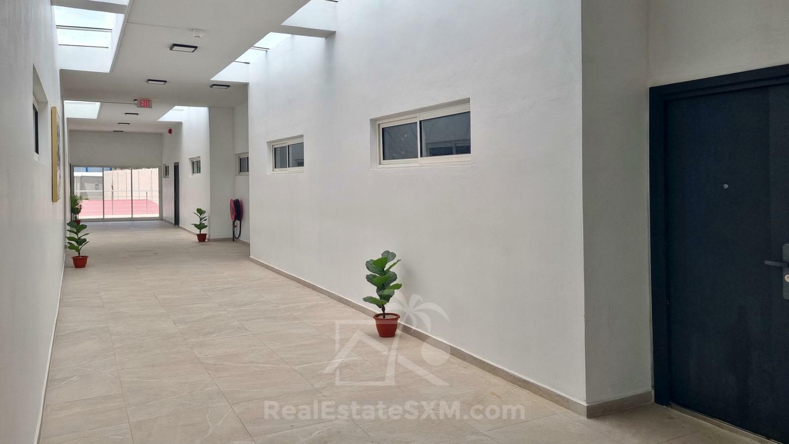 Large NEW 2-bedrooms Apartments FOR RENT. SXM, Cay Hill, Hospital Rd. Underground parking. Elevator