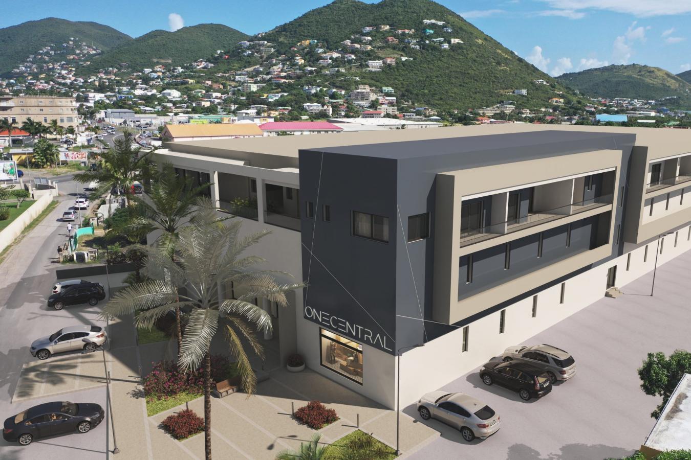 Large NEW 2-bedrooms Apartments FOR RENT. SXM, Cay Hill, Hospital Rd. Underground parking. Elevator