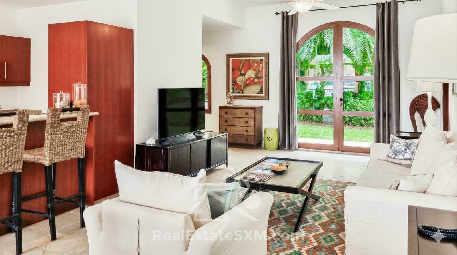 St Maarten Unique Luxury Condos in Porto Cupecoy FOR SALE Lagoon and Garden View. Many options 22/1A