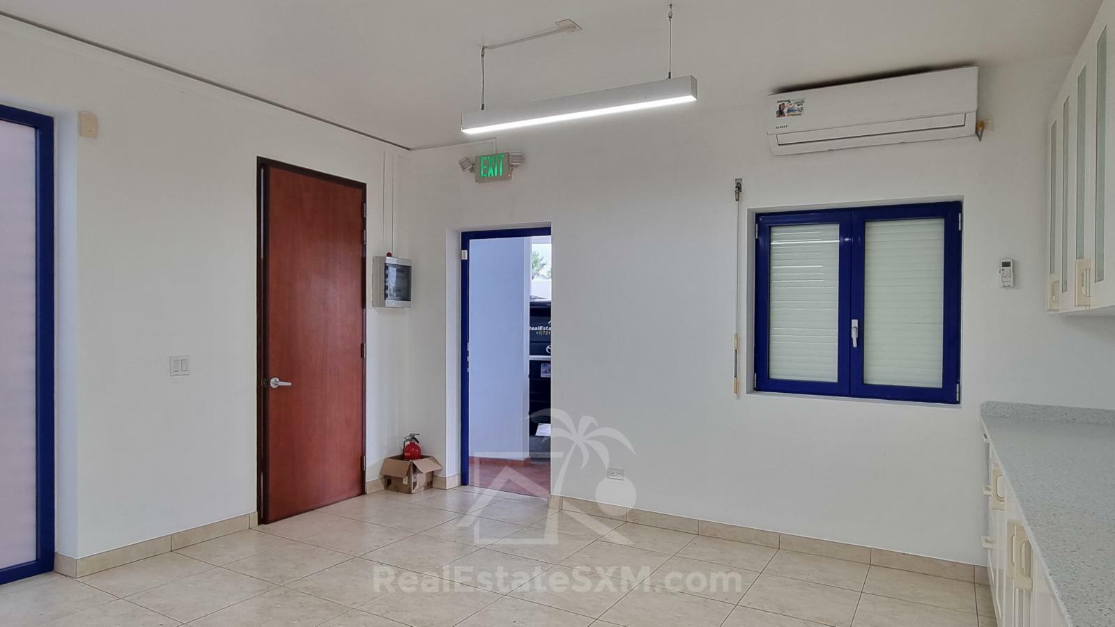 Modern Commercial Space FOR RENT, SXM SImpson Bay, Corner Rd. Central Location. 