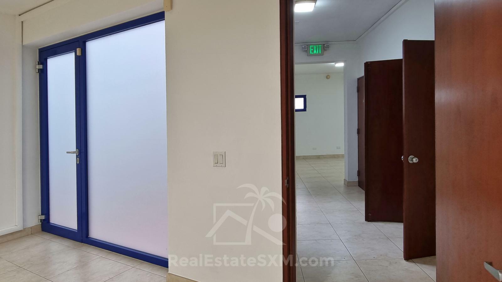 Modern Commercial Space FOR RENT, SXM SImpson Bay, Corner Rd. Central Location. 