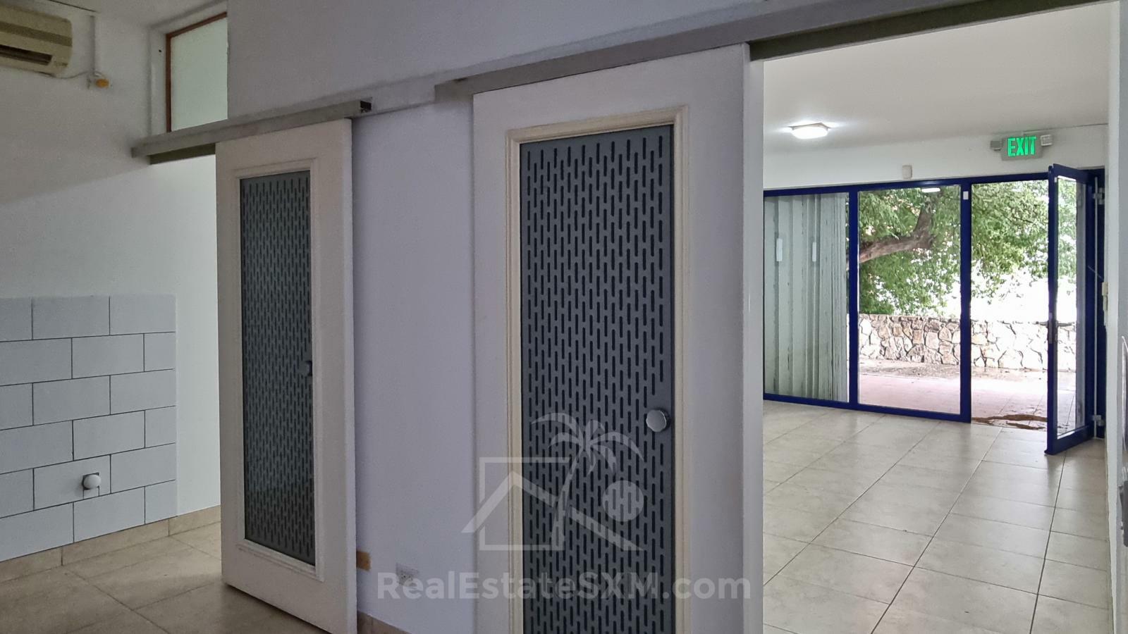 Modern Commercial Space FOR RENT, SXM SImpson Bay, Corner Rd. Central Location. 