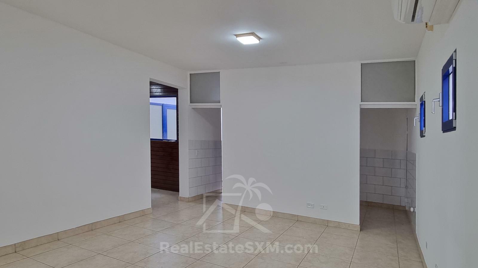 Modern Commercial Space FOR RENT, SXM SImpson Bay, Corner Rd. Central Location. 