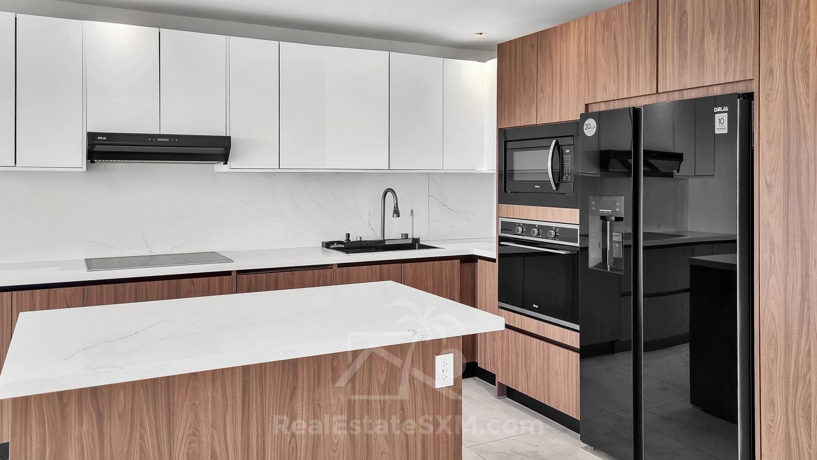 St Maarten brand new home: Ocean Front NEW 2 bedrooms, Point Blanche. Caribbean living. Vivid Res.