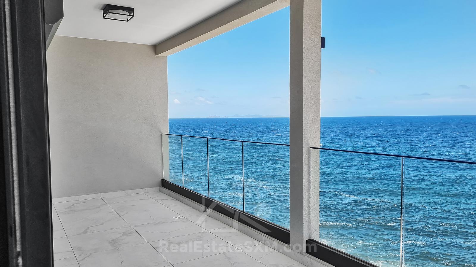 St Maarten brand new home: Ocean Front NEW 2 bedrooms, Point Blanche. Caribbean living. Vivid Res.