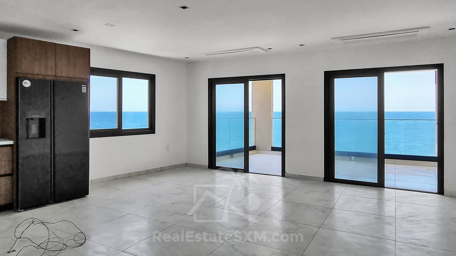 St Maarten brand new home: Ocean Front NEW 2 bedrooms, Point Blanche. Caribbean living. Vivid Res.