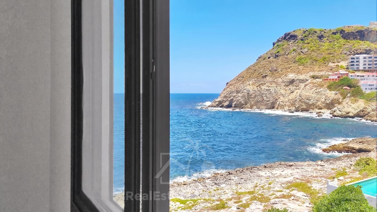 St Maarten brand new home: Ocean Front NEW 2 bedrooms, Point Blanche. Caribbean living. Vivid Res.