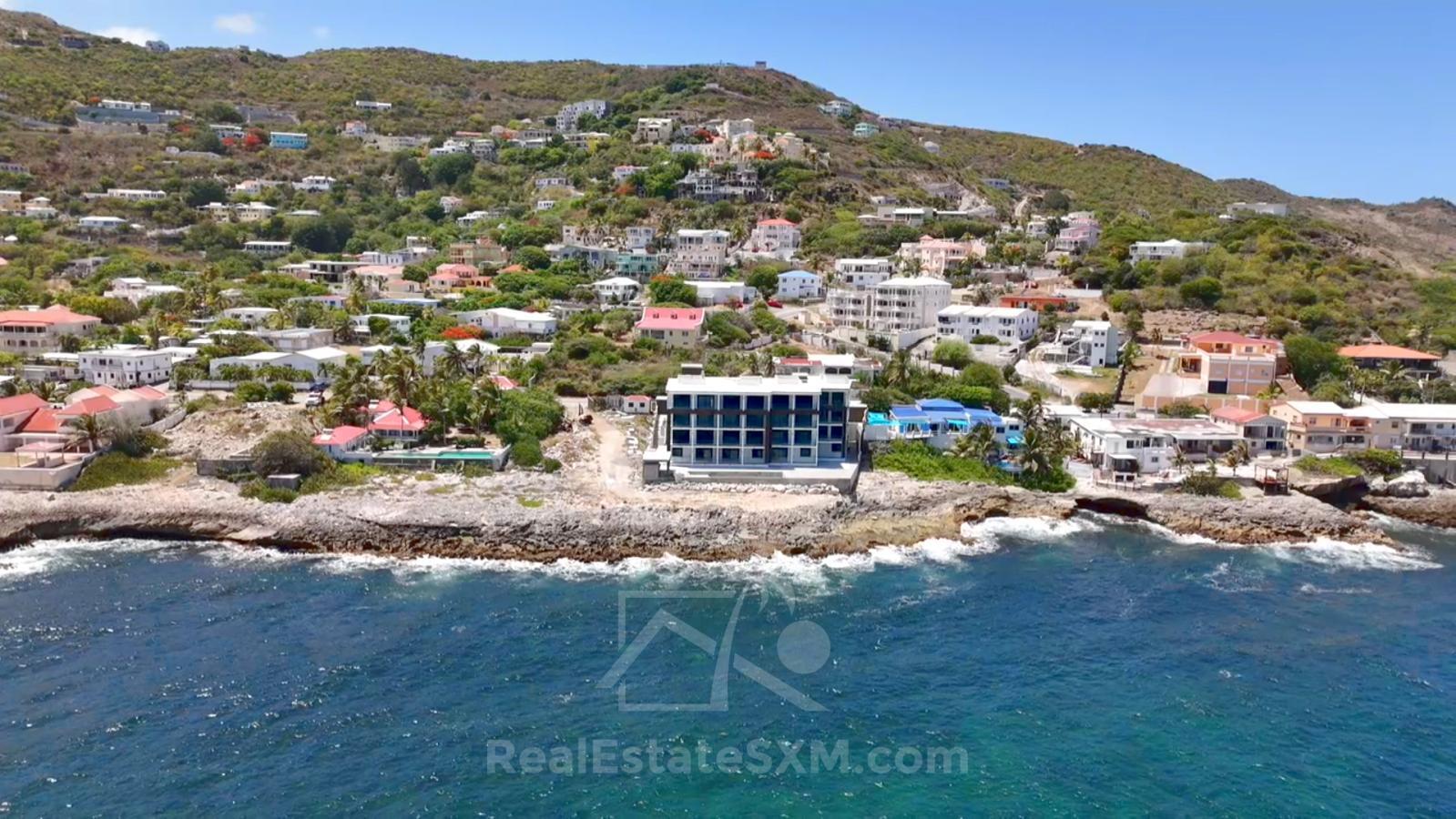St Maarten brand new home: Ocean Front NEW 2 bedrooms, Point Blanche. Caribbean living. Vivid Res.