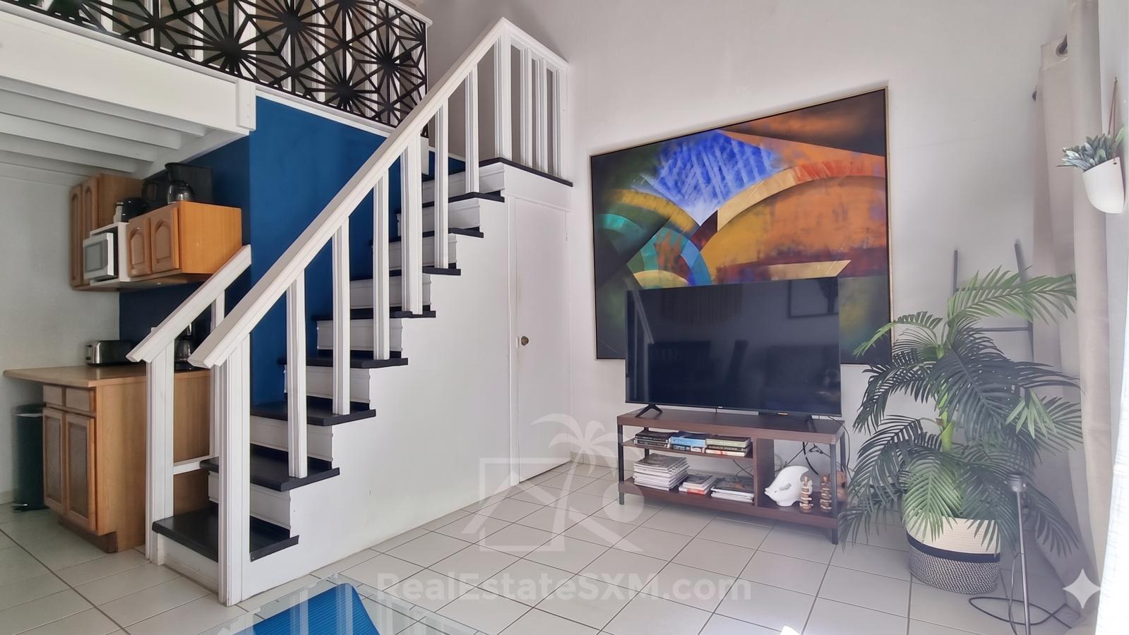 SXM Charming 1BR Condo with Mezzanine. Also 1 more available next door! Tamarind Pointe Blanche 13