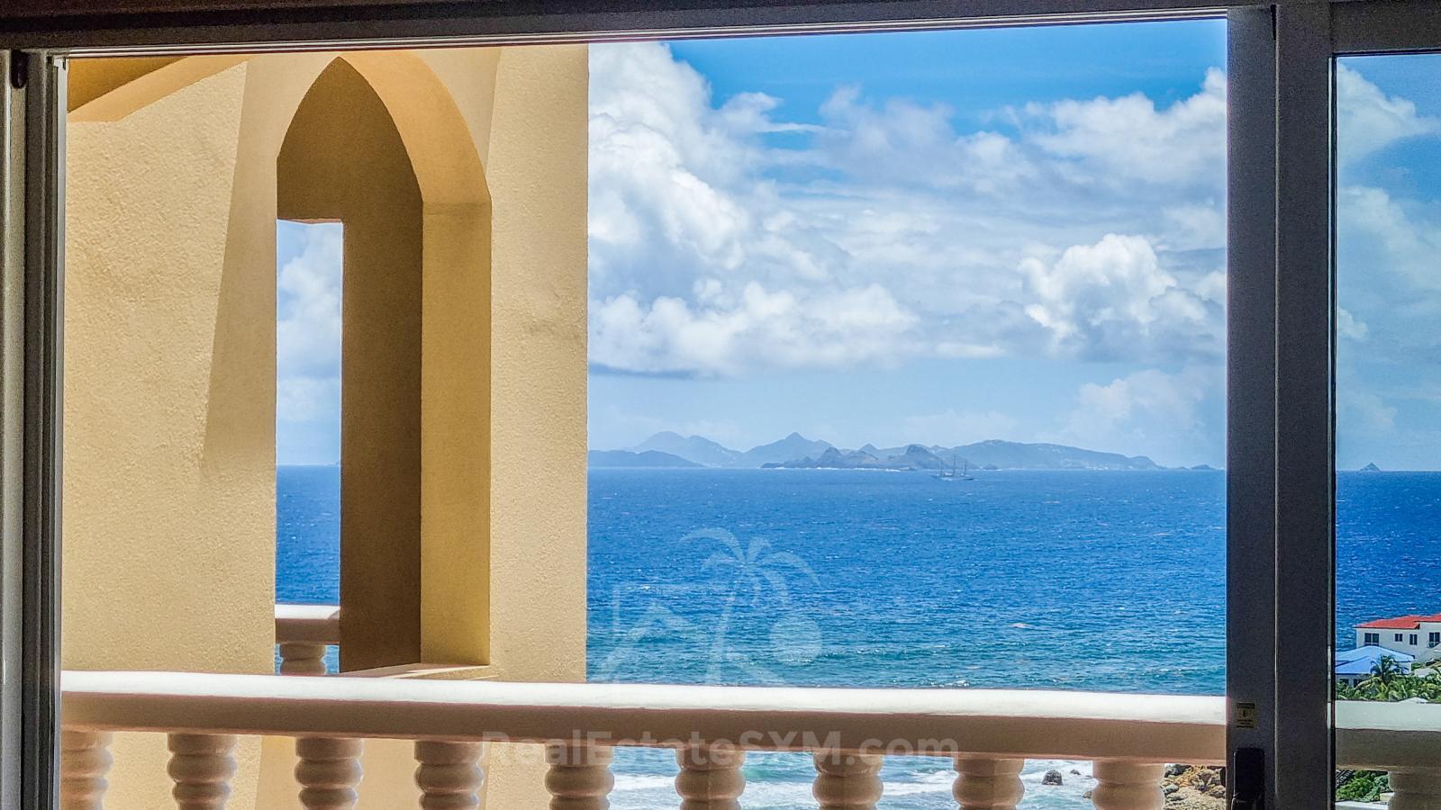 Ocean view Condo FOR SALE St Maarten, Princess Heights, Dawn Beach. Caribbean Home
