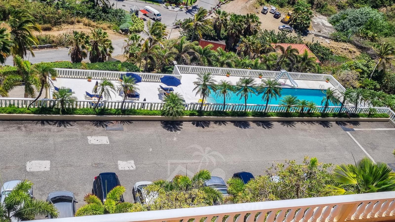 Ocean view Condo FOR SALE St Maarten, Princess Heights, Dawn Beach. Caribbean Home
