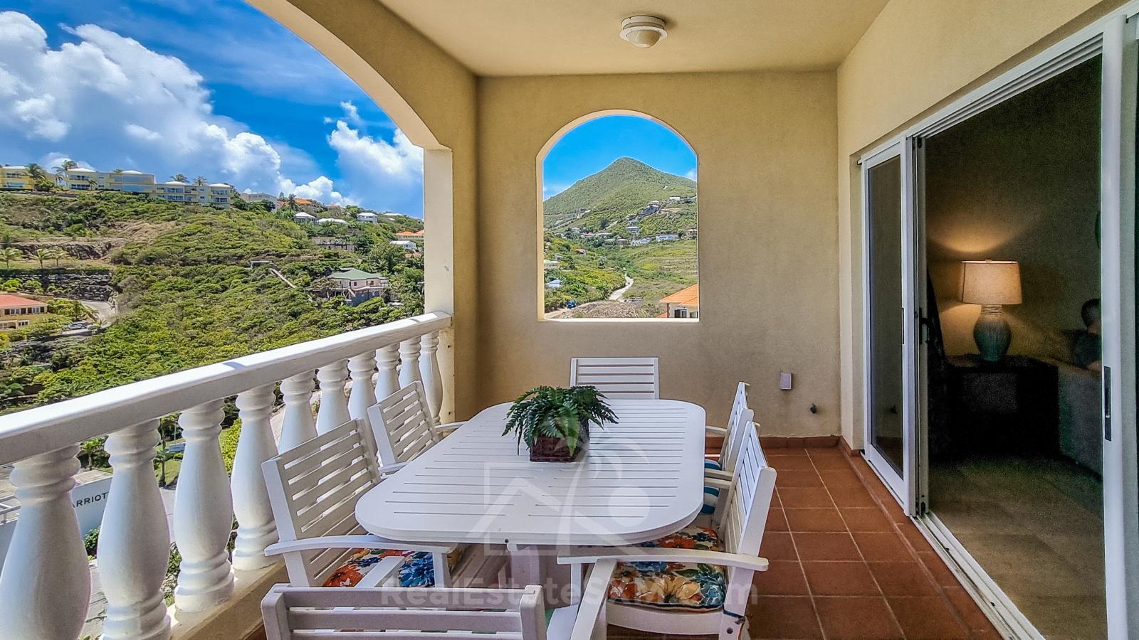 Ocean view Condo FOR SALE St Maarten, Princess Heights, Dawn Beach. Caribbean Home