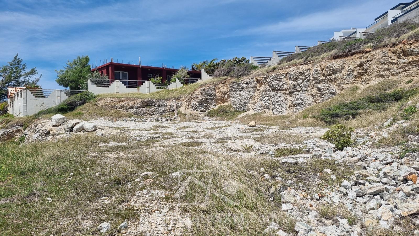 Excavated Land 1520sqm Residential Development Site for condos. Point Blanche, SXM in Caribbean