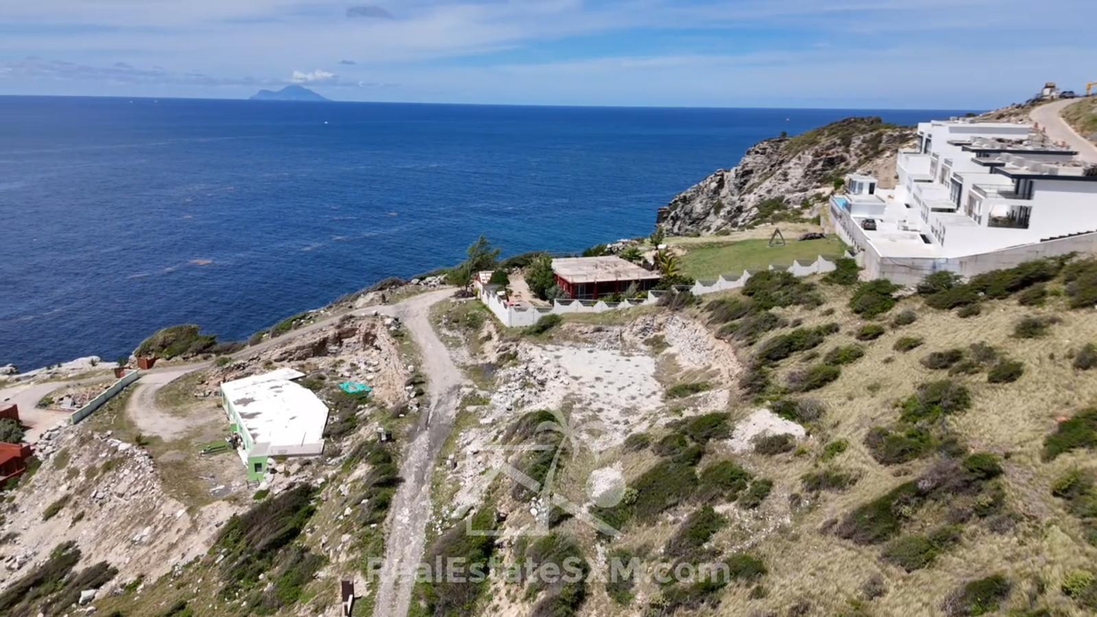 Excavated Land 1520sqm Residential Development Site for condos. Point Blanche, SXM in Caribbean