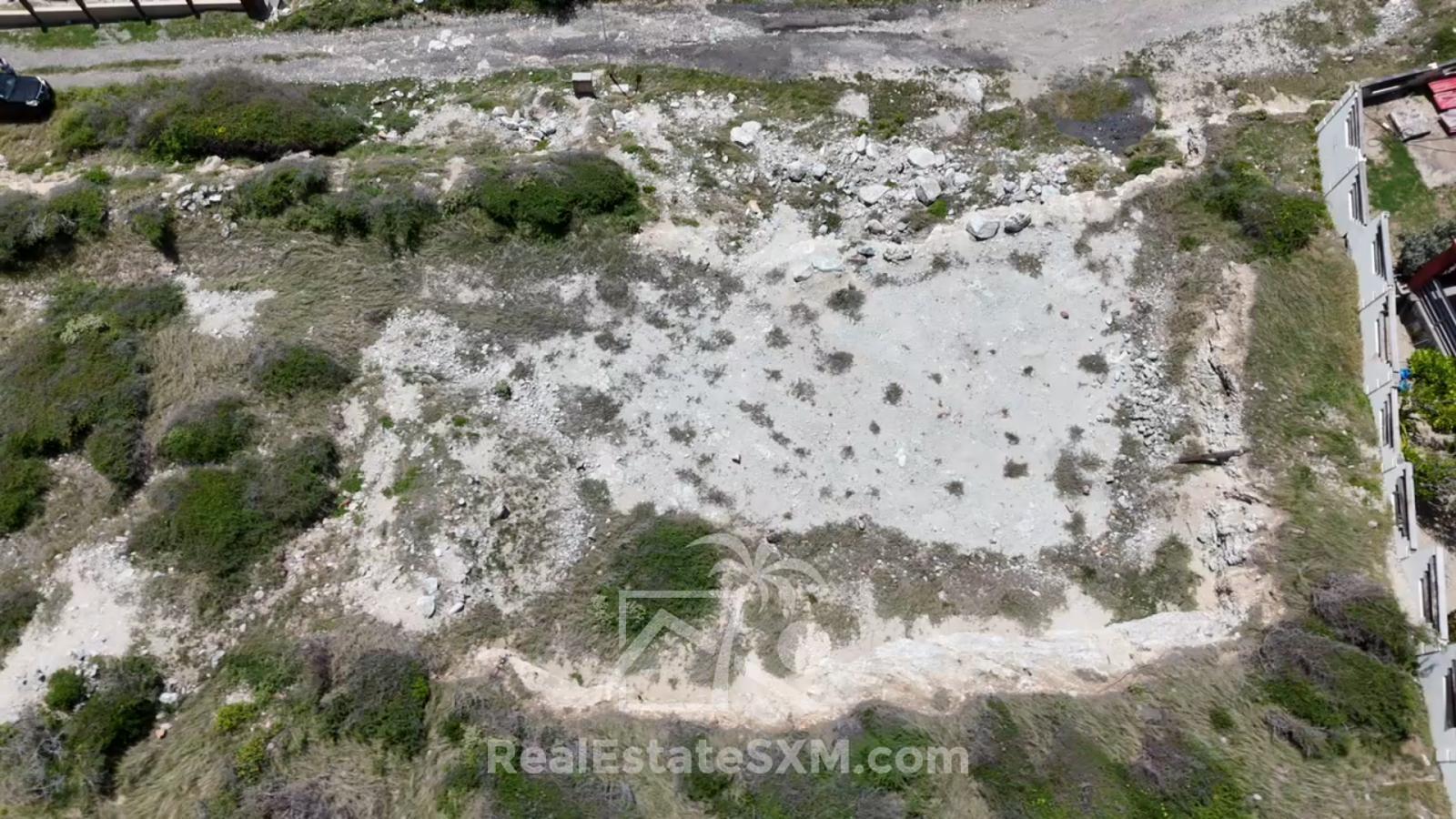 Excavated Land 1520sqm Residential Development Site for condos. Point Blanche, SXM in Caribbean