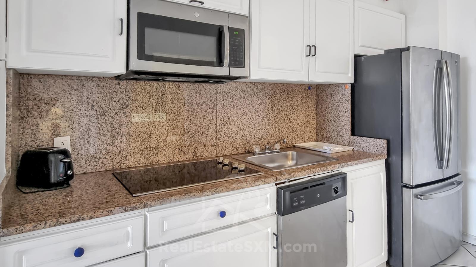 St. Maarten Real Estate FOR SALE studio Cupecoy Sapphire. Ocean & Sunset Views. 231