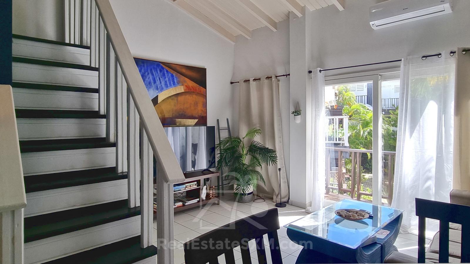 Rare Opportunity: Two Side-by-Side 1BR Condos with mezzanine at Tamarind Apartments, Point Blanche