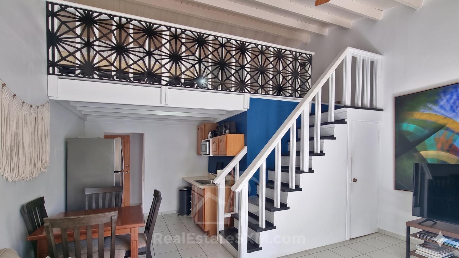 Rare Opportunity: Two Side-by-Side 1BR Condos with mezzanine at Tamarind Apartments, Point Blanche