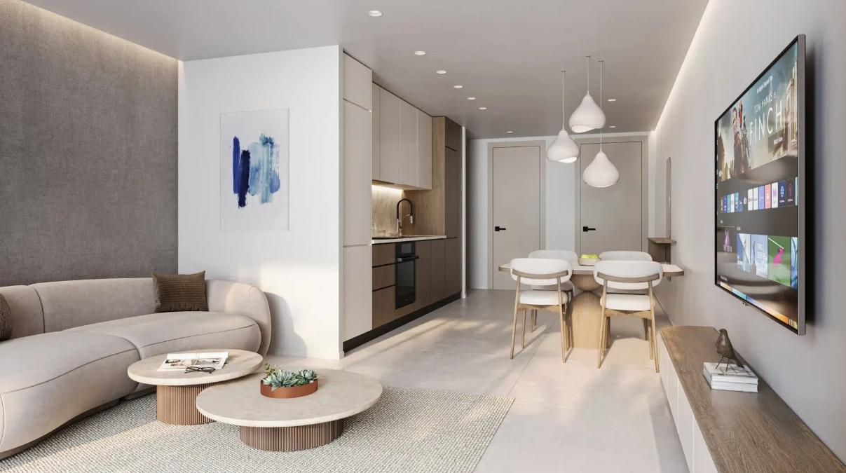 Luxury 1 BDR apartment FOR SALE at T-Residence in the heart of MAHO, Gated community