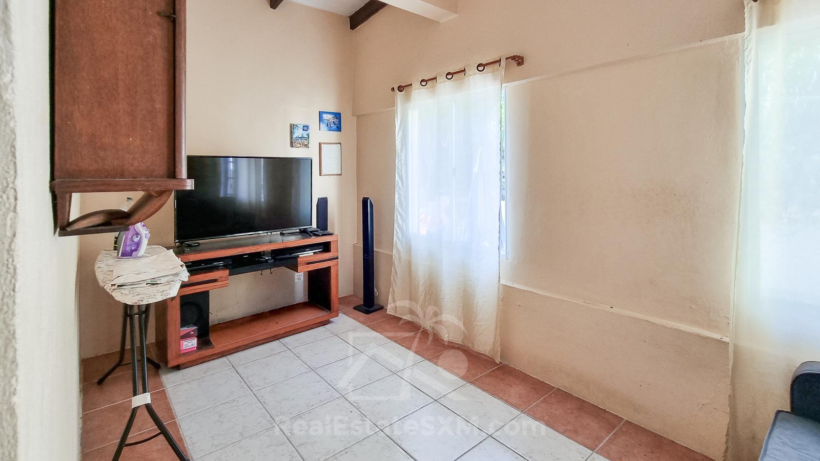 House for sale in Point Blanche, St Maarten. Big lot. Ocean view. Great potential. Quiet residential