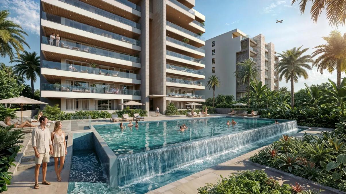 Luxury 2 BDR apartment FOR SALE at T-Residence in the heart of MAHO, Gated community